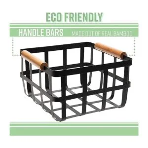 Simplify Cesta de almacenamiento cuadrada de metal con_2