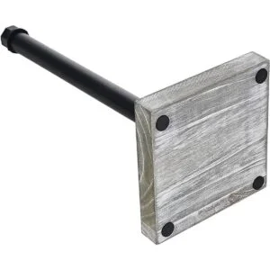 Toallero de papel con diseño de tubería de hierro_4