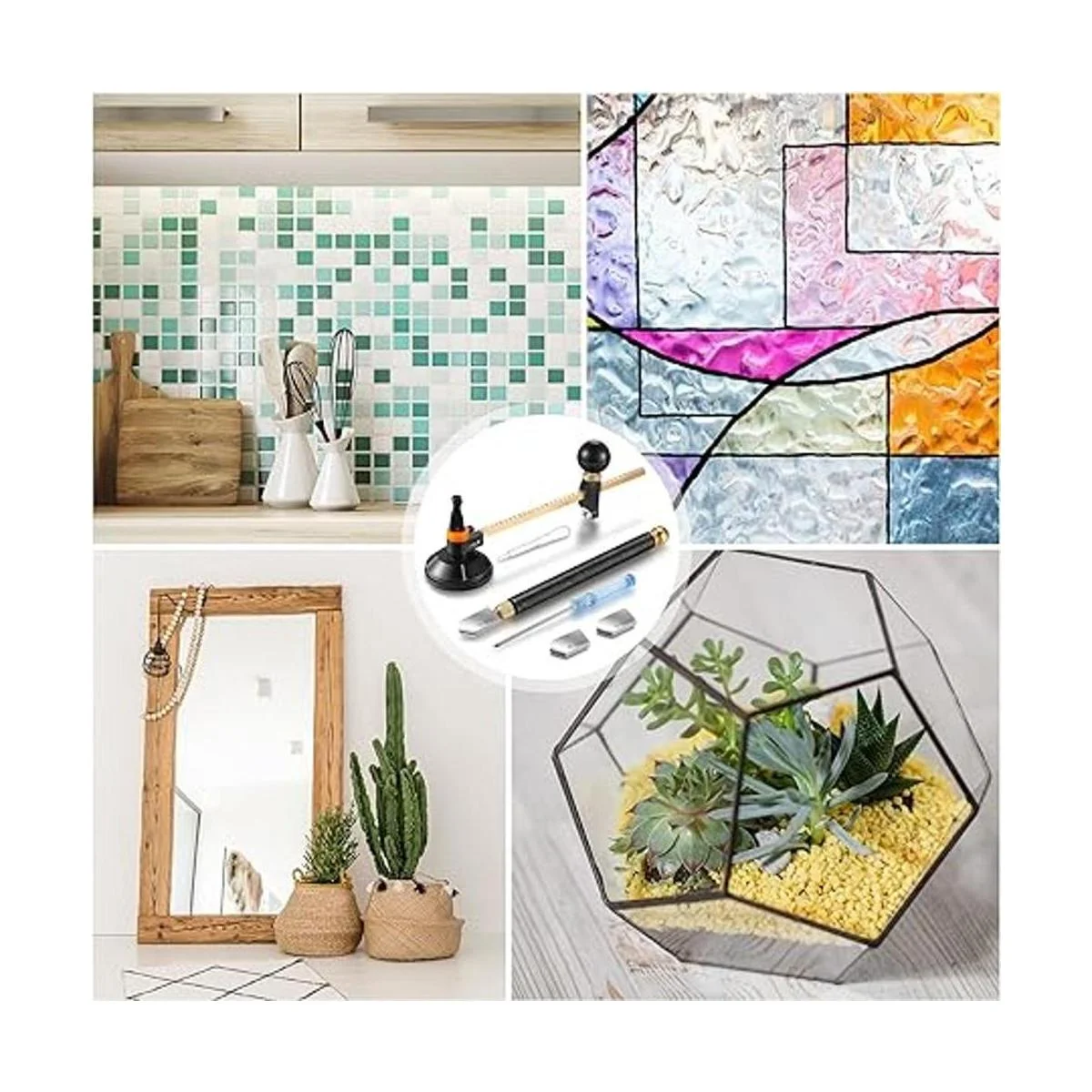 Juego de 6 herramientas de corte de vidrio incluye_7