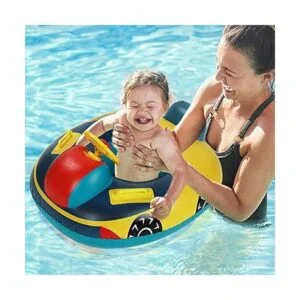 Flotador de piscina para bebé diseño de coche lindo para_2