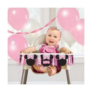 Amscan 244080 Minnie Mouse Forever Deluxe Silla alta_2