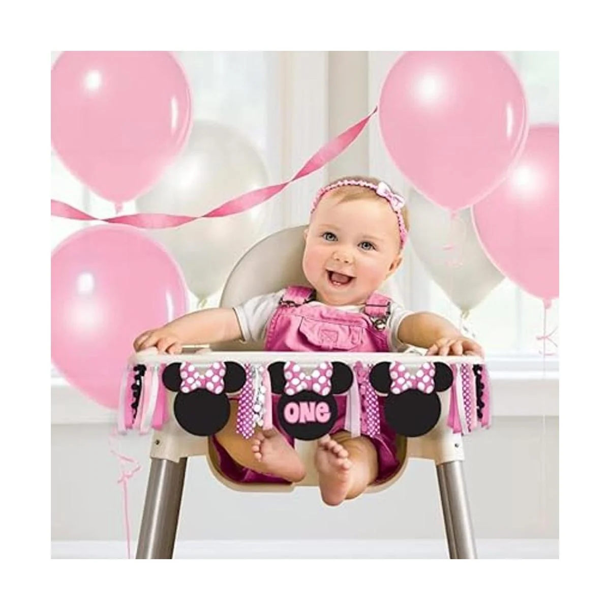 Amscan 244080 Minnie Mouse Forever Deluxe Silla alta_2