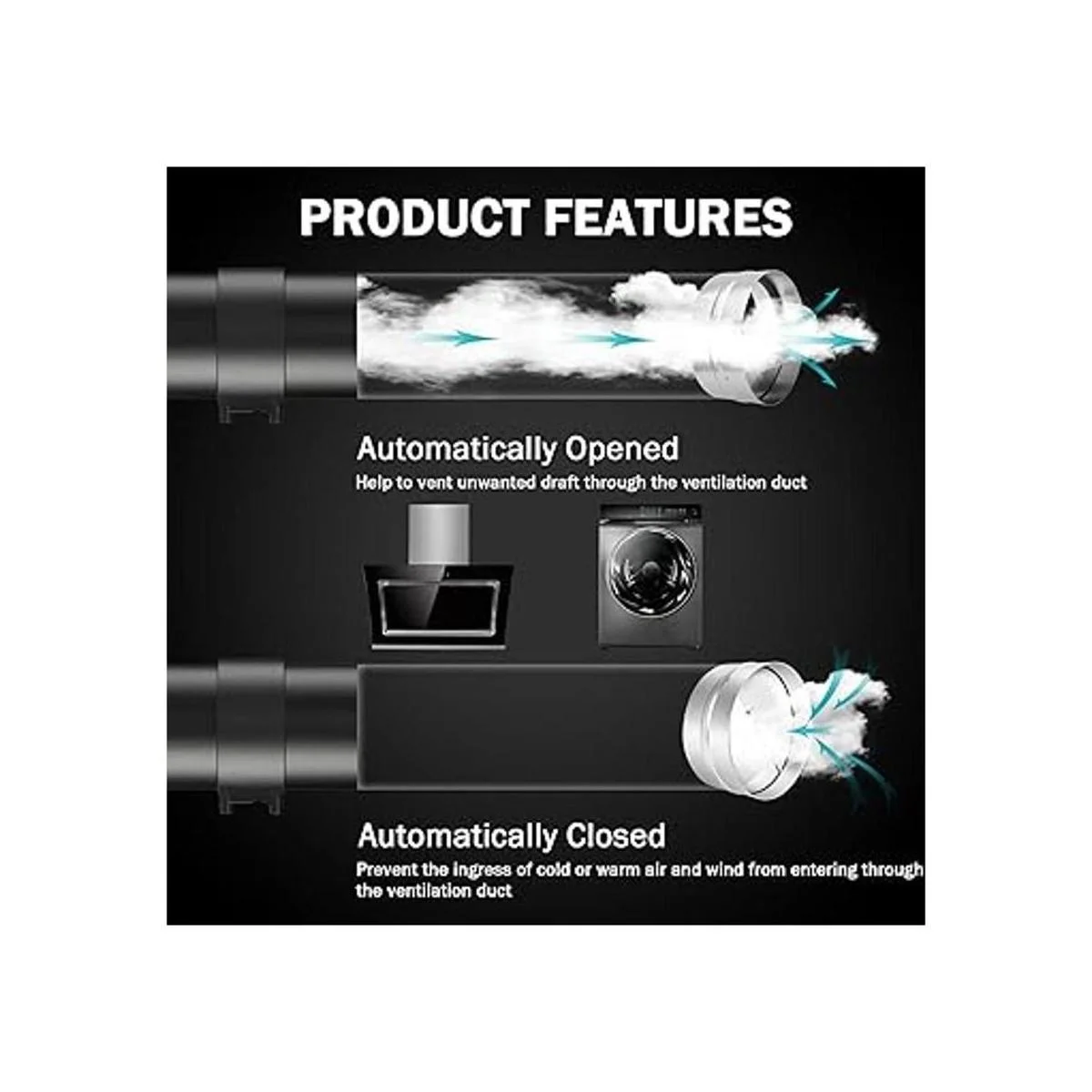 Bloqueador de corrientes de aire de 8 pulgadas_4