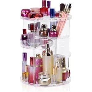 Easyhouse Organizador de maquillaje giratorio de 360_1