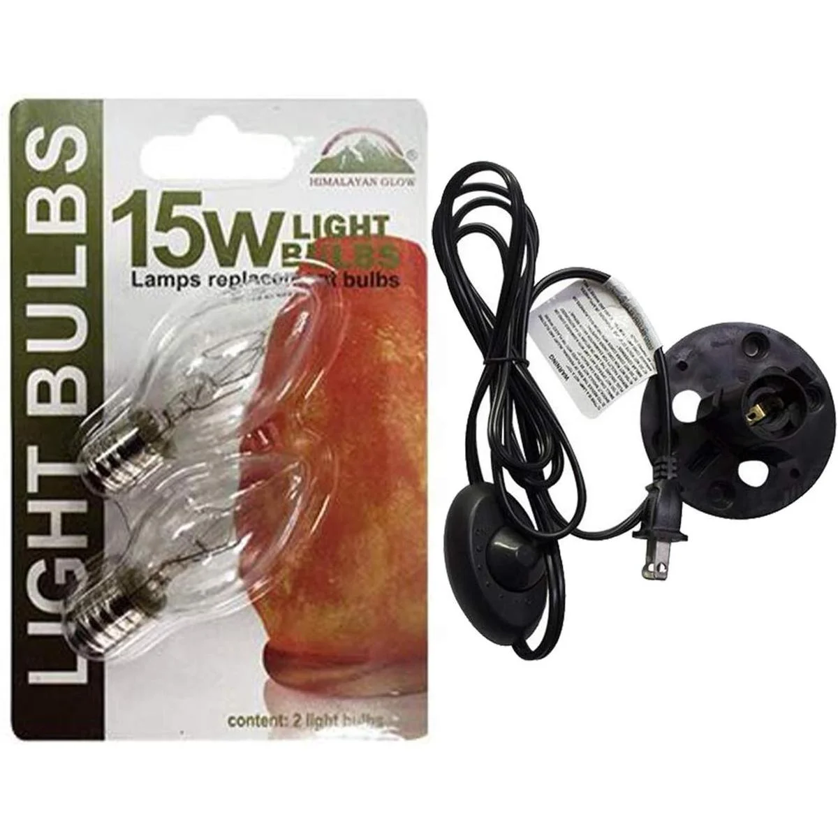 Himalayan Glow C0122PK Cable de repuesto para lámpara de_1