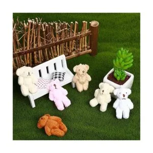 20 piezas de pequeños osos de peluche pequeños de peluche_4