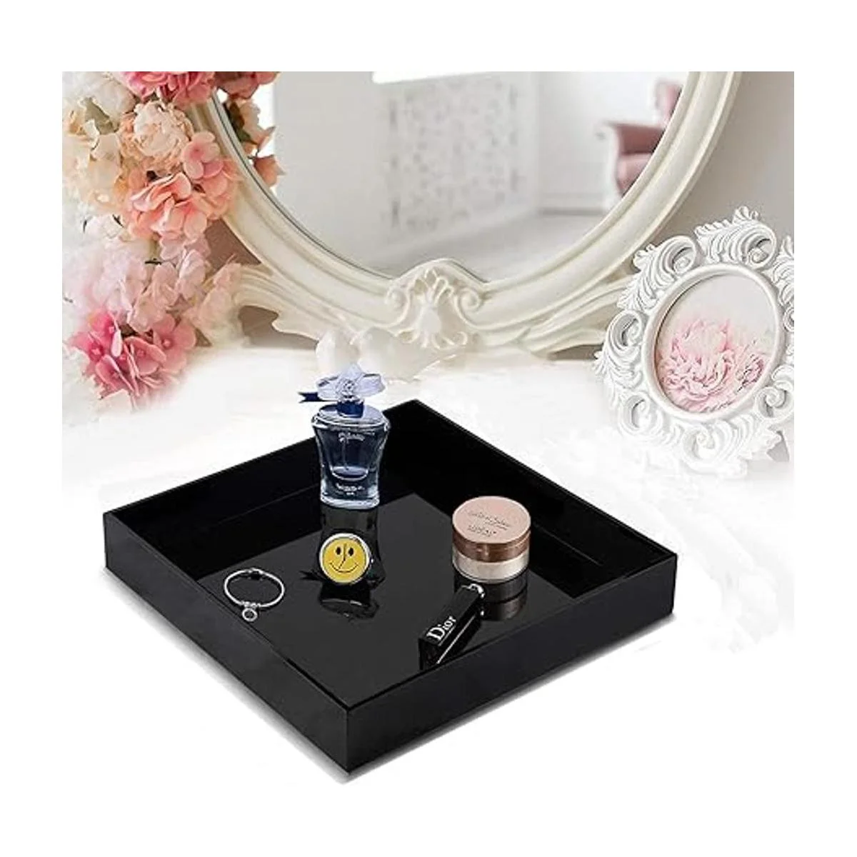 MissionMatch Bandeja de tocador acrílica impermeable_5