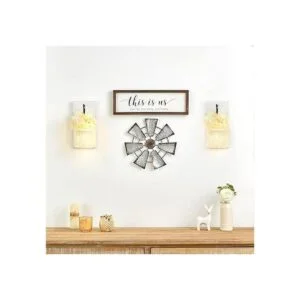 Mkono Molino de viento pequeño de 11.5 pulgadas_5