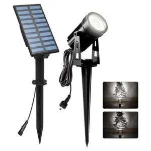 TSUNUS Focos solares de jardín IP65 impermeable cable_1