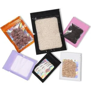 AICTIMO Paquete de 100 bolsas de Mylar 5.5 x 7.8_5