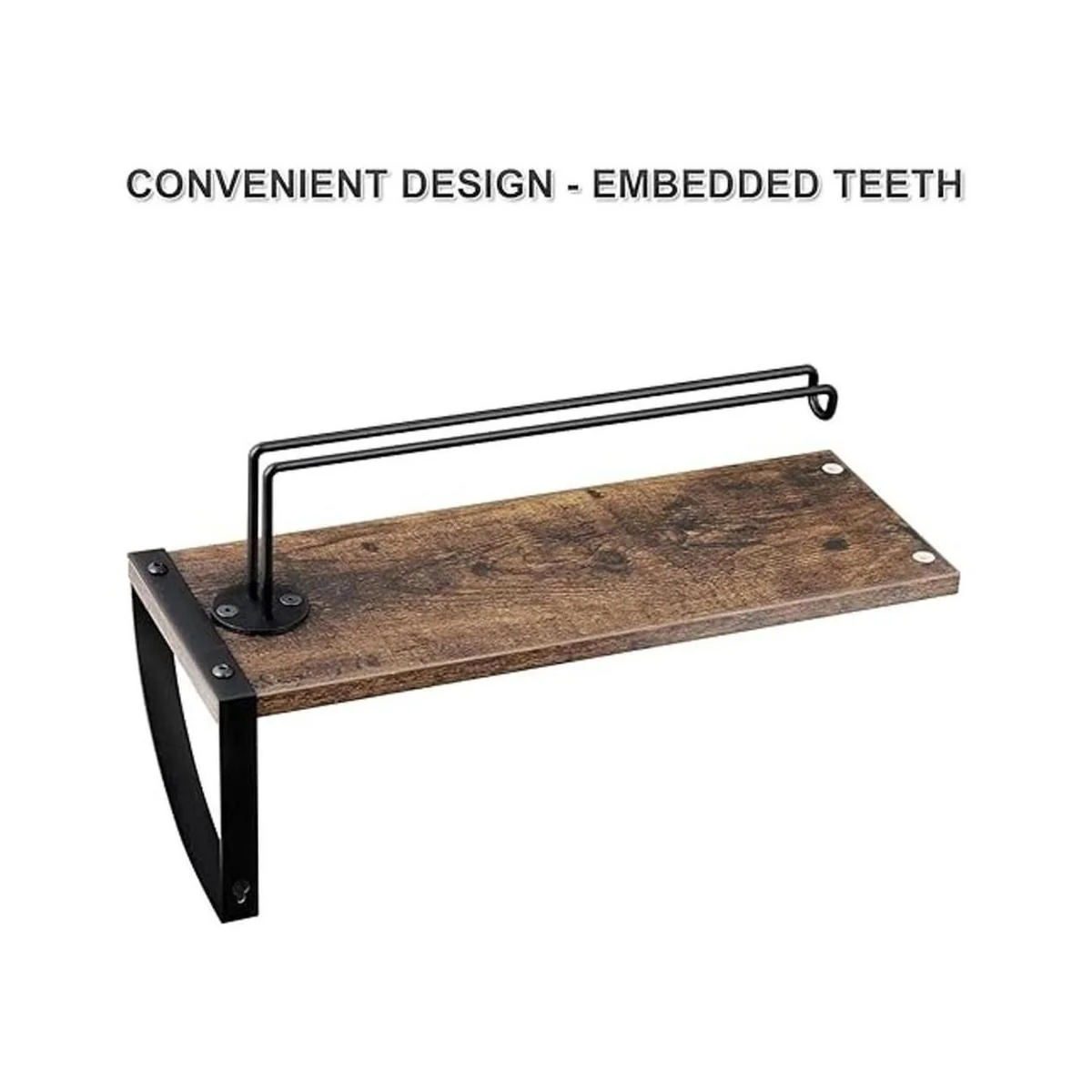 BTY Soporte para toallas de papel con estante soporte_3