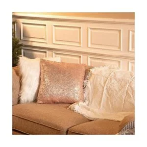 4 fundas de almohada esponjosas y de lentejuelas de_4