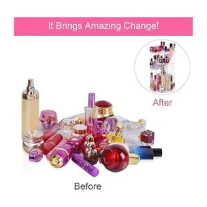 Easyhouse Organizador de maquillaje giratorio de 360_5