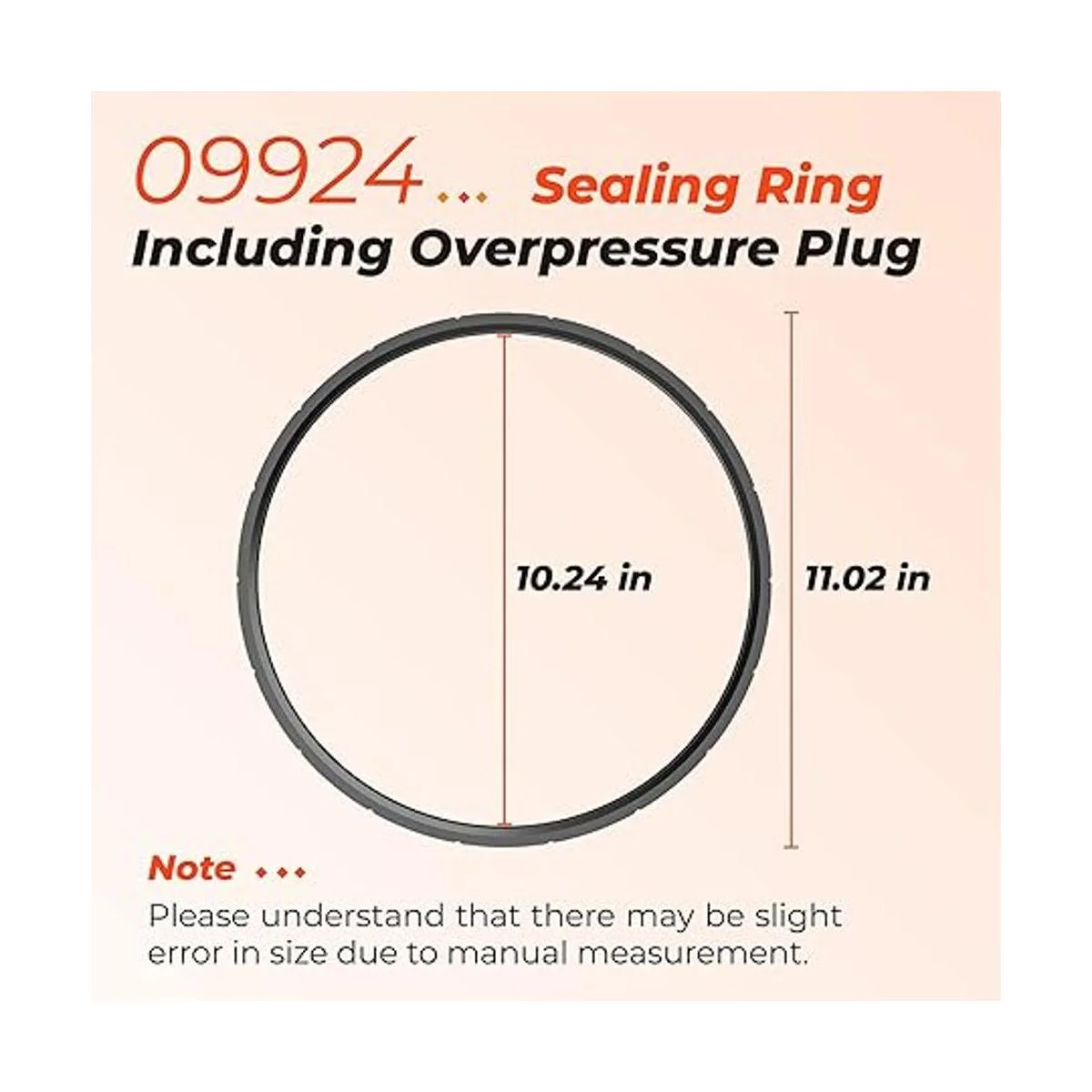 09924 Anillo de sellado de latas de presión y tapón de_7