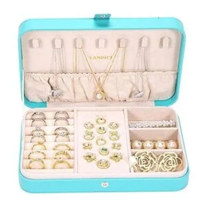LANDICI Caja de joyería pequeña para mujeres y niñas_5