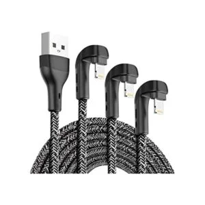 Paquete de 3 cargadores de 90 grados para iPhone de 6_1