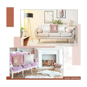 4 fundas de almohada esponjosas y de lentejuelas de_6