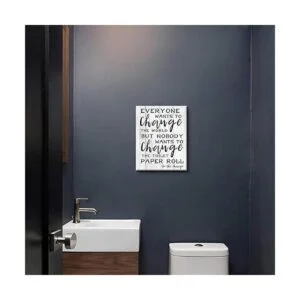 Kas Home Decoración de pared para baño diseño de reglas_3