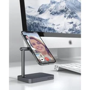 Mag Safe Soporte de escritorio Maxonar de metal de alta_6