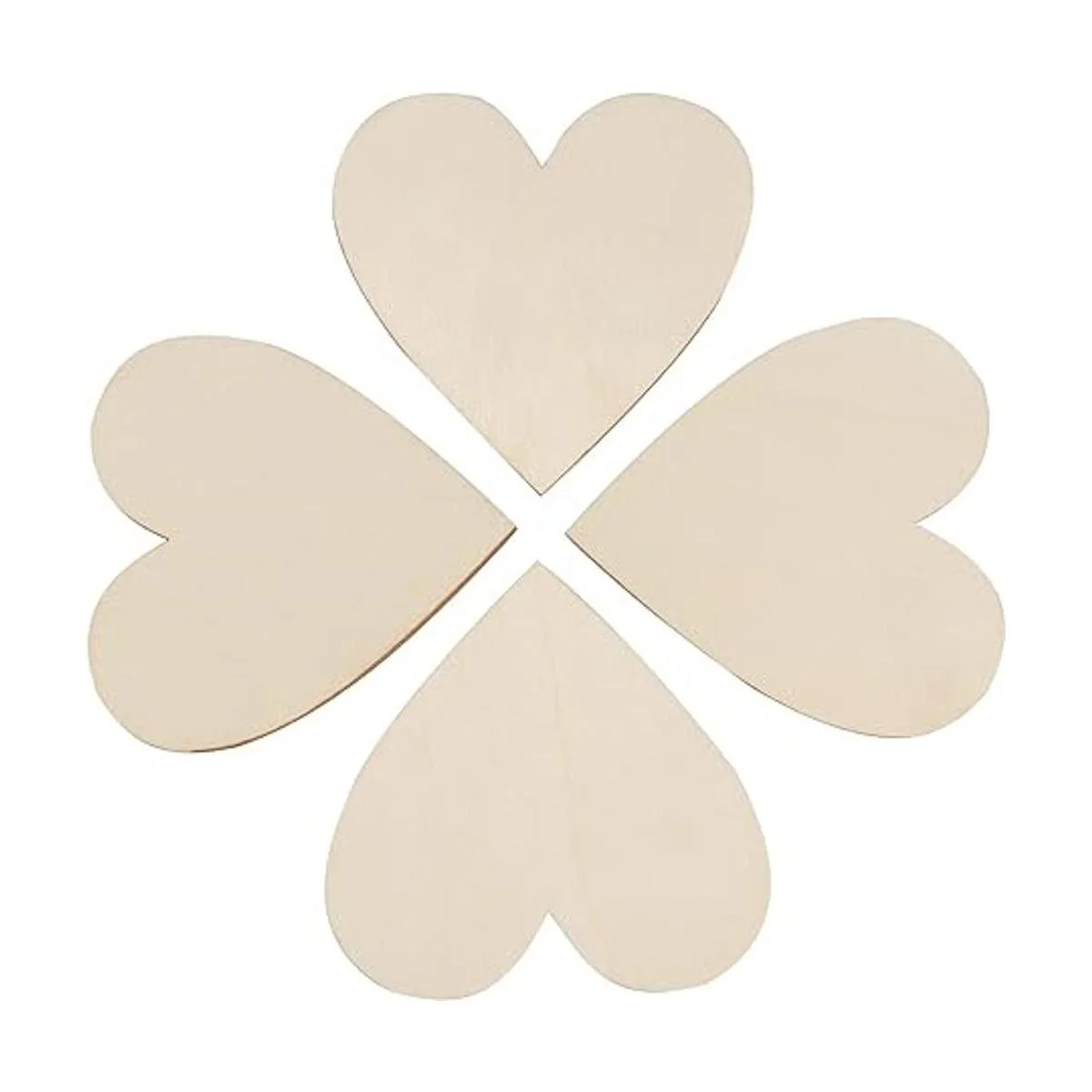 Hakzeon 3.0 in 100 recortes de corazón de madera sin_5