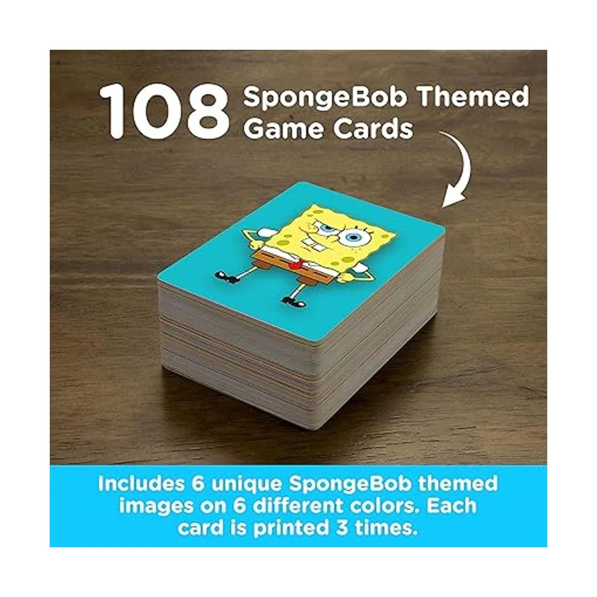 AQUARIUS Juego de cartas Master de memoria de Bob Esponja_4