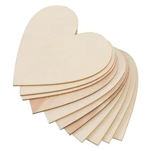 Hakzeon 3.0 in 100 recortes de corazón de madera sin_4