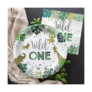 Decoración de cumpleaños NAIWOXI Wild One Decoración de_6