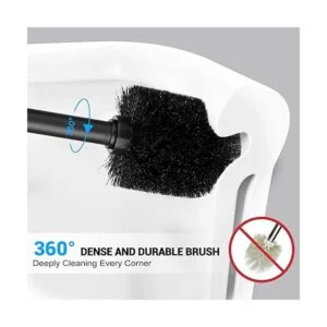 Paquete de 2 cepillos y soporte para inodoro con mango_2