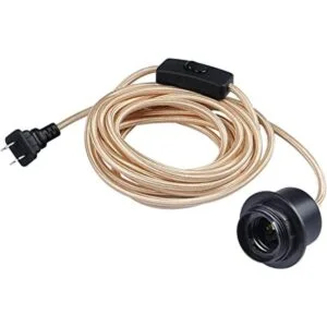 Cable de luz colgante de 15 pies kit de luz colgante con_1