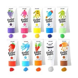 Jar Melo Juego de pinturas seguras para los dedos para_5