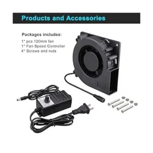 Wathai Ventilador de 4.724 in x 1.260 in 110 V 220 V CA_6