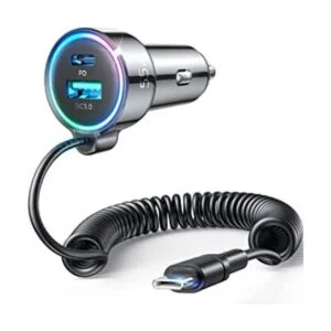 Cargador de coche USB C cargador de coche súper rápido de_1