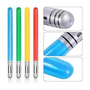 LIYDE 16 sables de luz inflables juguetes de espada de_2