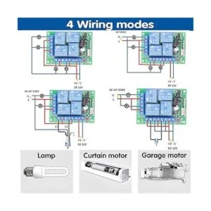DieseRC Interruptor de control remoto inalámbrico de 12 V_5