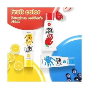 Jar Melo Juego de pinturas seguras para los dedos para_3