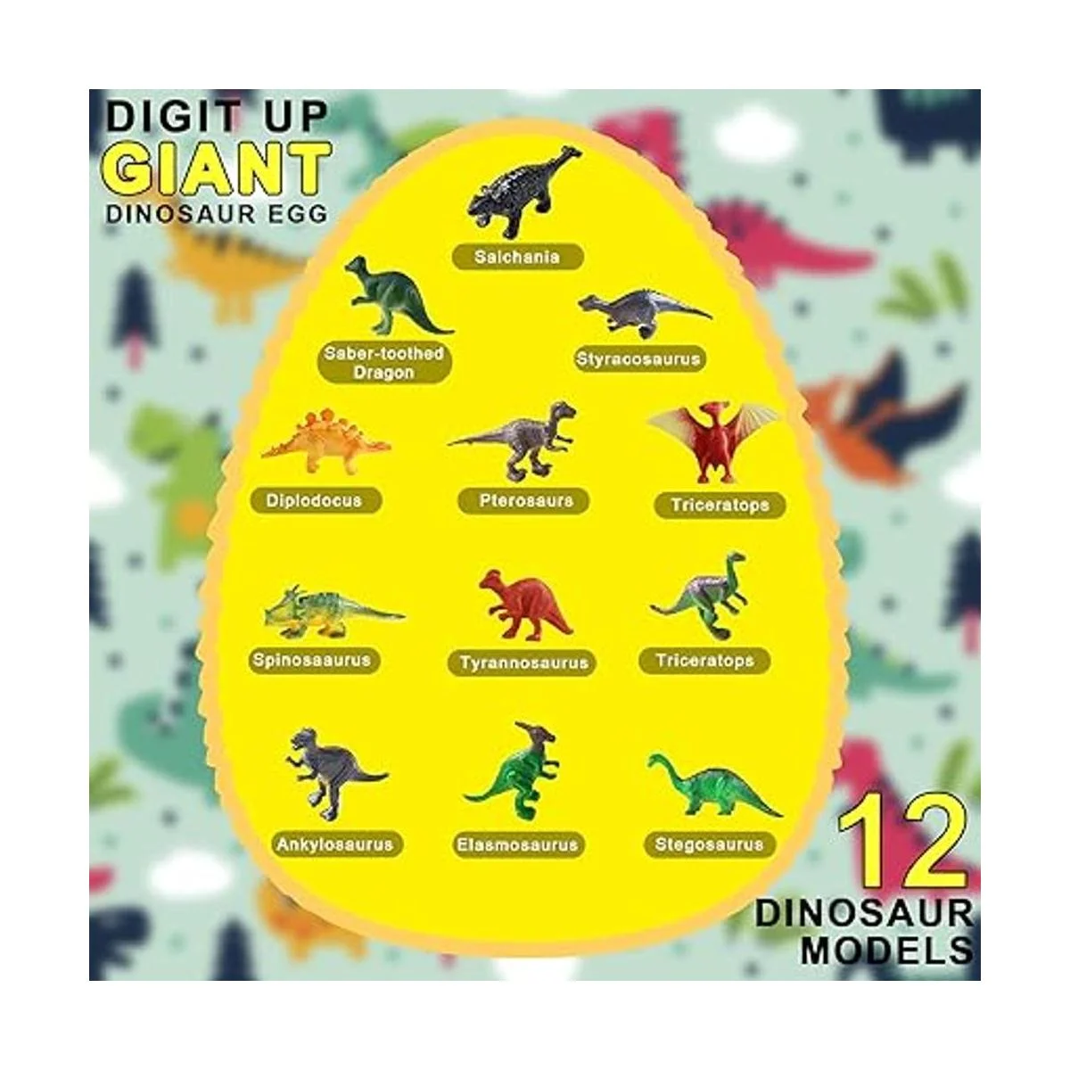 Huevo de dinosaurio Kit de excavación de huevos de_3