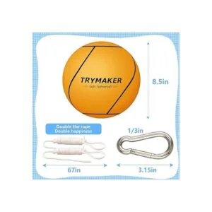 Trymaker Juego de tetherball bolas de sujeción y cuerda_5