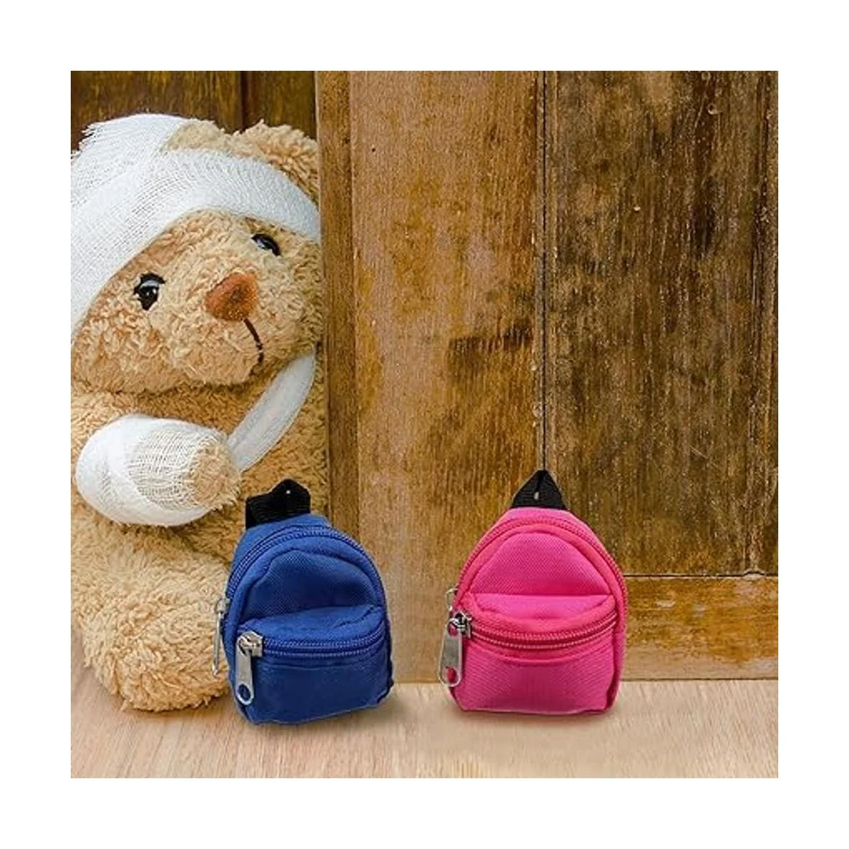 10 piezas de mochilas para muñecas bolsas de muñeca mini_3