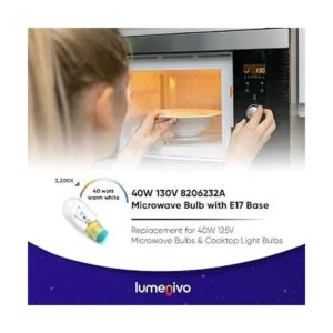 Lumenivo Bombilla de repuesto para microondas 8206232a_5