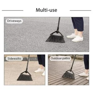 Eyliden Escoba comercial para exteriores resistente con_6