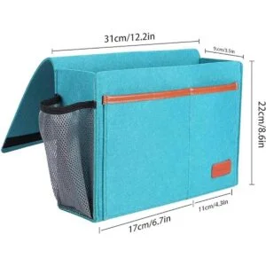 WantuSee Organizador de mesita de noche organizador de_7