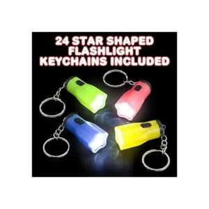 ArtCreativity Llaveros de linterna en forma de estrella_2