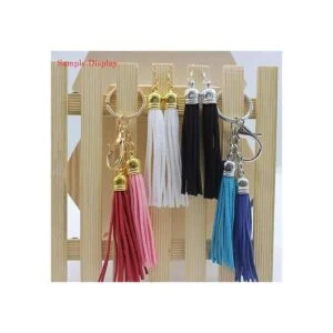 PAMIR TONG Juego de 100 borlas de piel de gamuza sintética_6