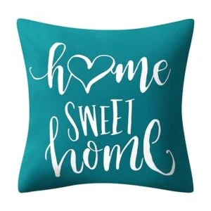 Drmstow Juego de 4 fundas de almohada color azul azulado_2