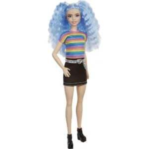 Barbie Fashionistas Doll 170 parte superior de rayas_1