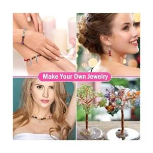 Kit de fabricación de joyas de cristal con 24 colores de_4