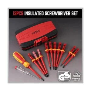 SEDY Juego de destornilladores eléctricos aislados de 1000_3