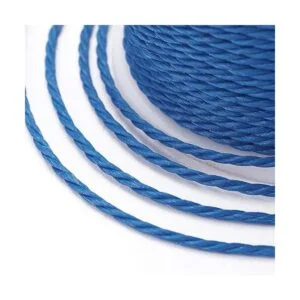 OLYCRAFT Cordón de poliéster encerado de 264 yardas 0.039_4