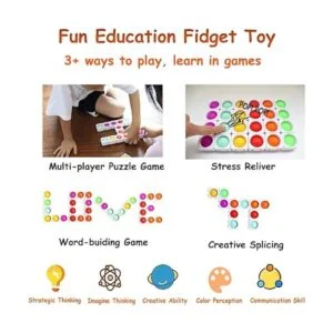 Ejanmilar 24 piezas de bloques para la ansiedad juguete_2