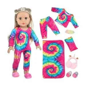 Ecore Fun American Juego de accesorios para muñecas de 18_1